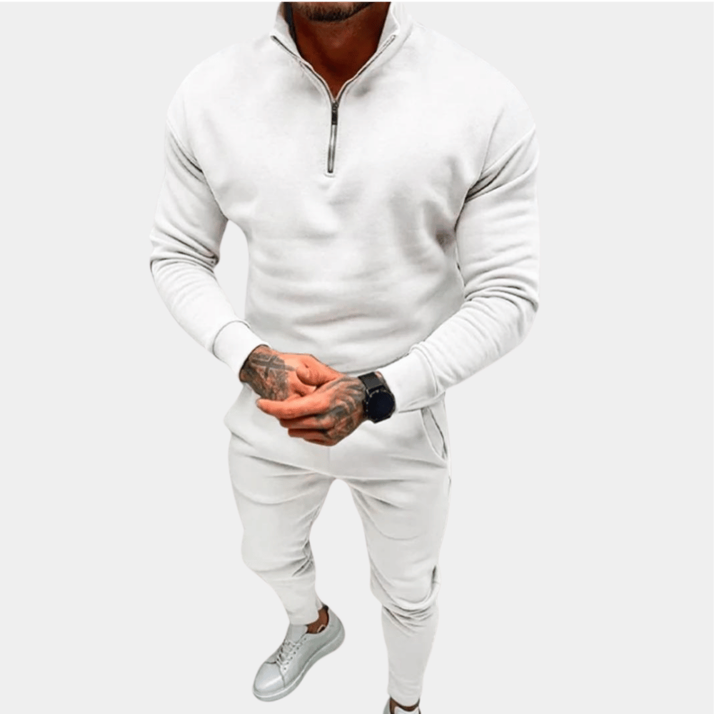 Men’s Zipper Sportswear Set | Autumn Casual