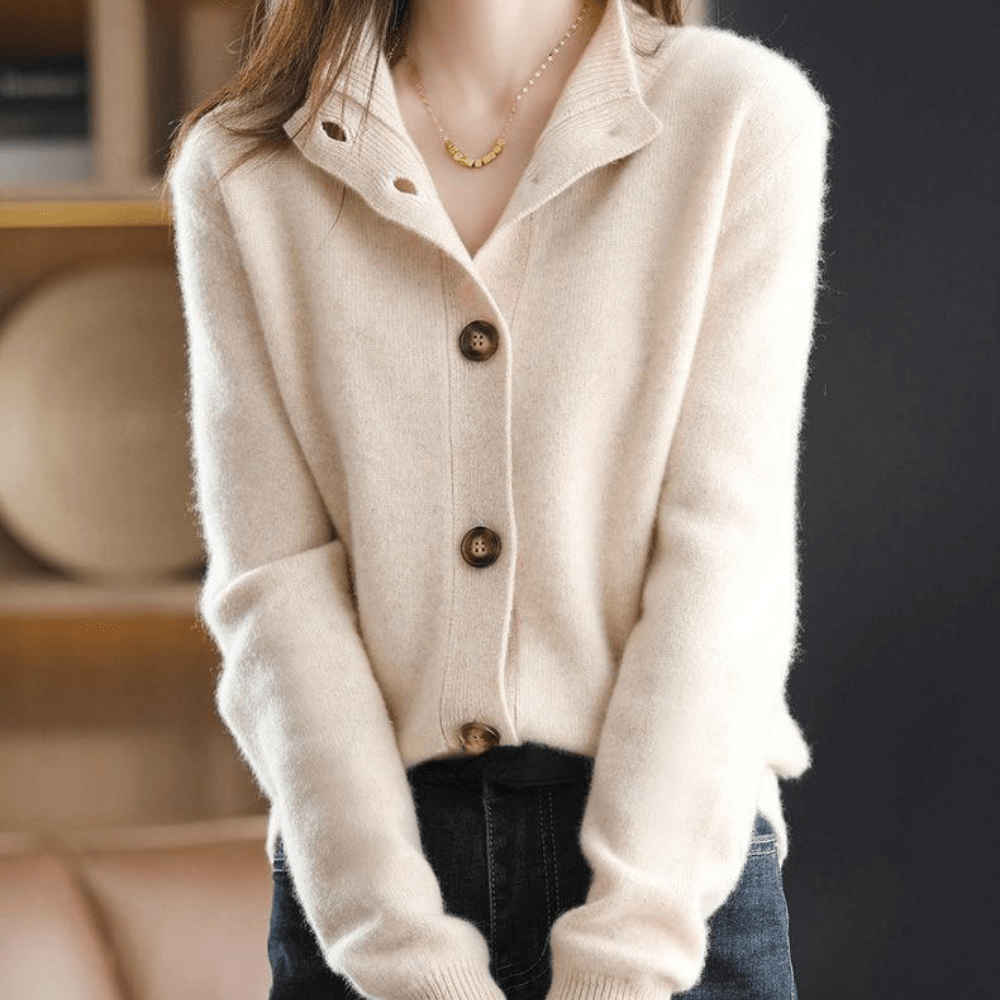 Women’s Cardigan | Relaxed Button Front