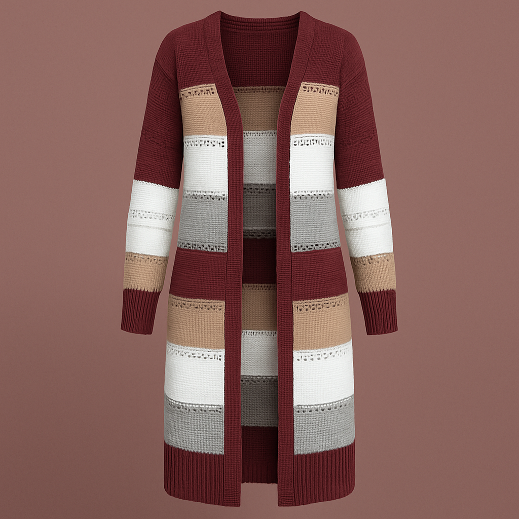 Women’s Cardigan | Long Open Front